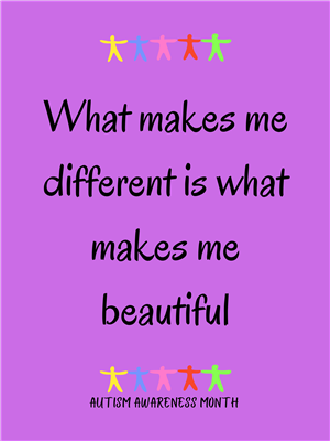April is Autism Awareness Month